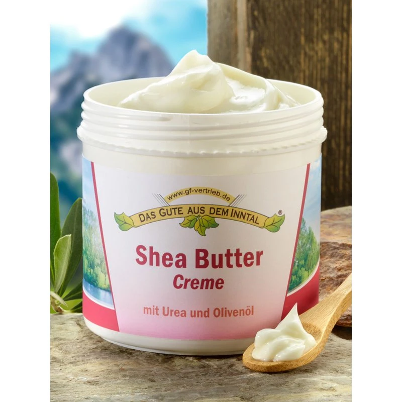 Shea Butter Creme 200 ml mit Urea & Olivenöl
