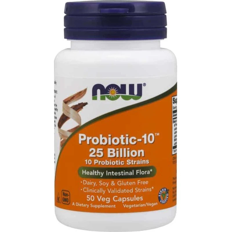 Now Foods Probiotic-10 25 Milliarden, 50 vegane Kapseln