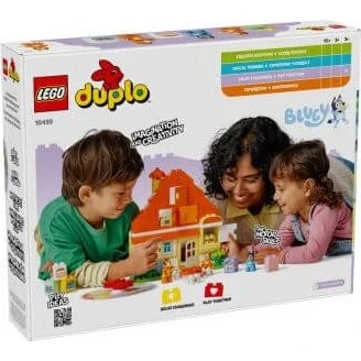 LEGO DUPLO Bluey Blueys Familienhaus mit Memory-Spiel 10459