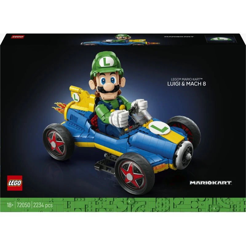 LEGO Super Mario 72050 Mario Kart: Luigi & Turboflitzer