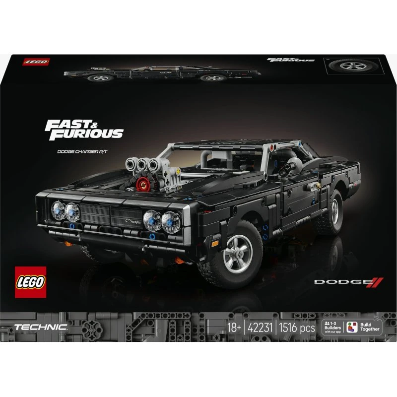 LEGO Technic 42231 Fast and Furious Dodge Charger R/T Auto