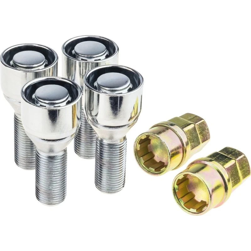 Carbonado C-Block Radschraubensicherung M14x1,25 mit Felgenschloss