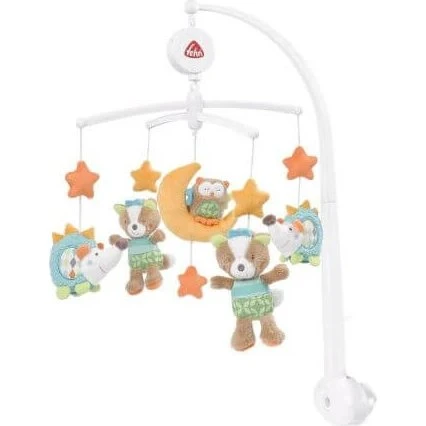 Fehn Sleepy Friends Musik-Mobile Sleeping Forest, 40 cm