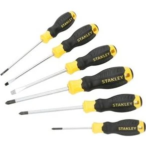 Stanley CushionGrip Schraubendreher-Set 6-tlg. Chrome-Vanadium