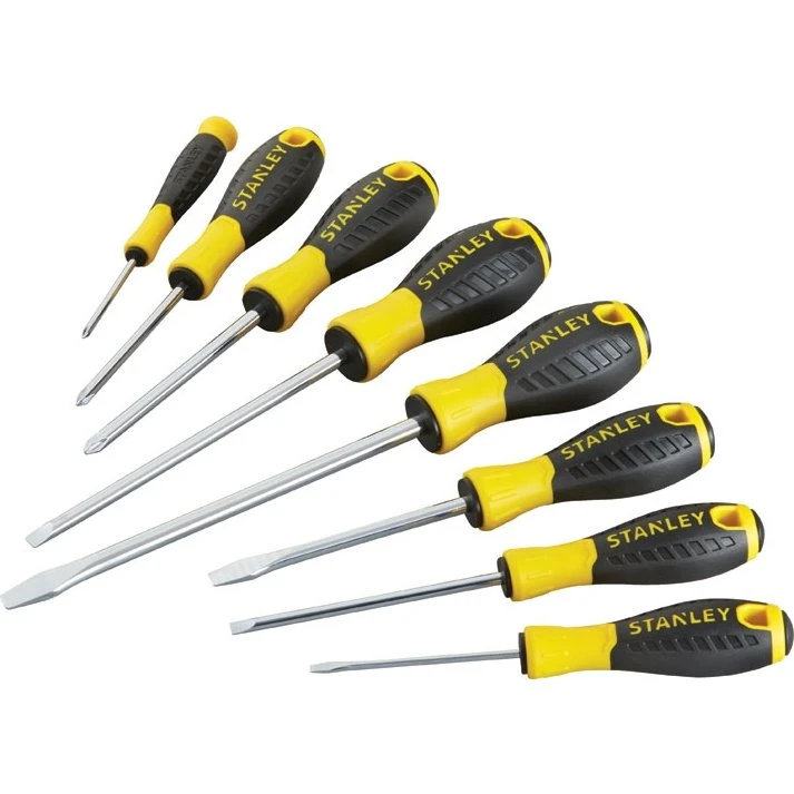 STANLEY Essential Schraubendrehersatz 8-teilig STA060210