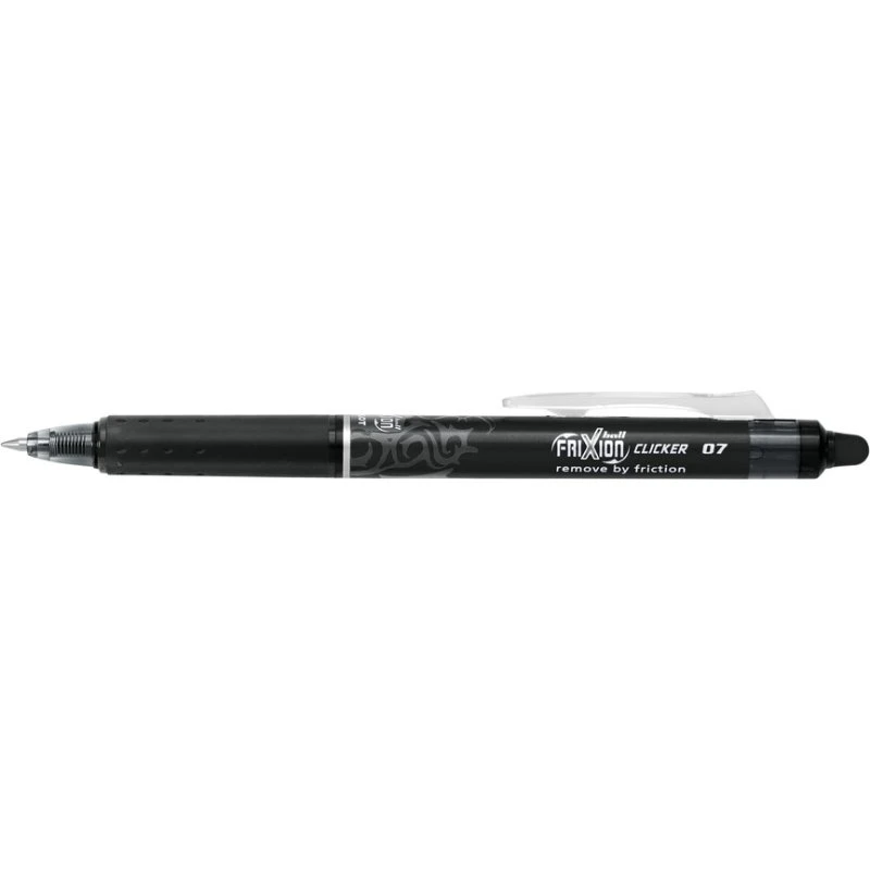 PILOT FRIXION BALL CLICKER 07 Tintenroller, Schwarz, 0,35 mm
