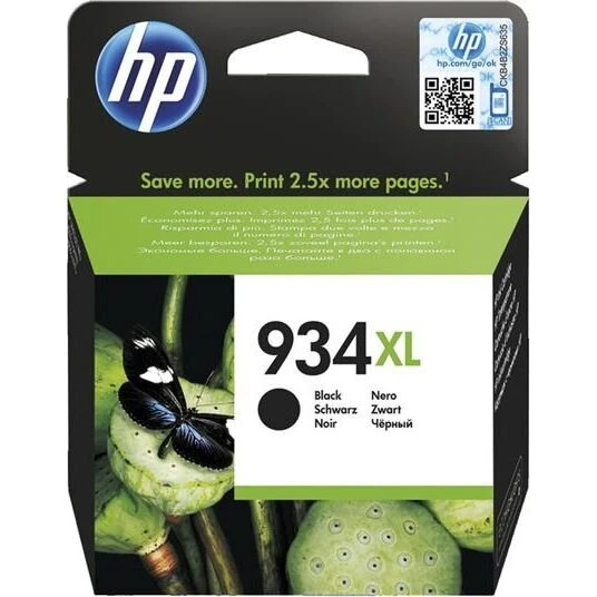 HP Original 934XL (C2P23AE) Schwarz – ca. 1.000 Seiten