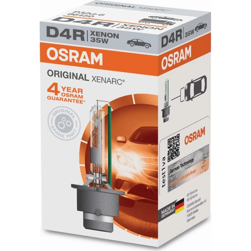 OSRAM XENARC D4R 4500K 35W P32d-6 Xenon-Lampe