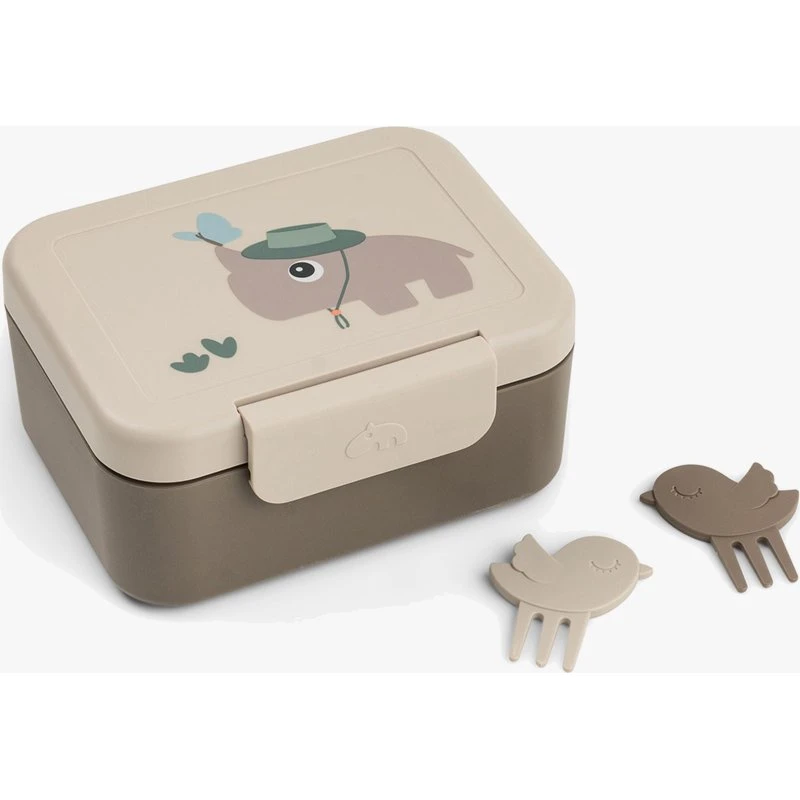 Done by Deer Tiny Trails Lunchbox mit Snack-Spießen