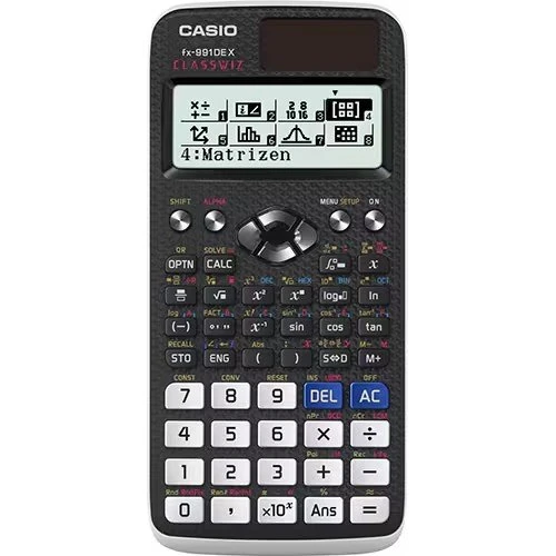 CASIO Schulrechner FX-991 DE X ClassWiz mit Hardcase