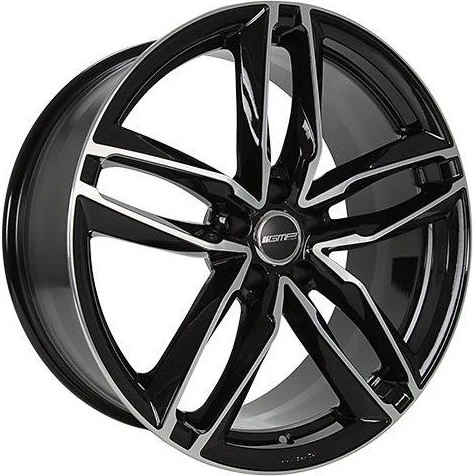 GMP ATOM Felge 8.5Jx19 5x112 ET25 schwarz diamantgeschliffen