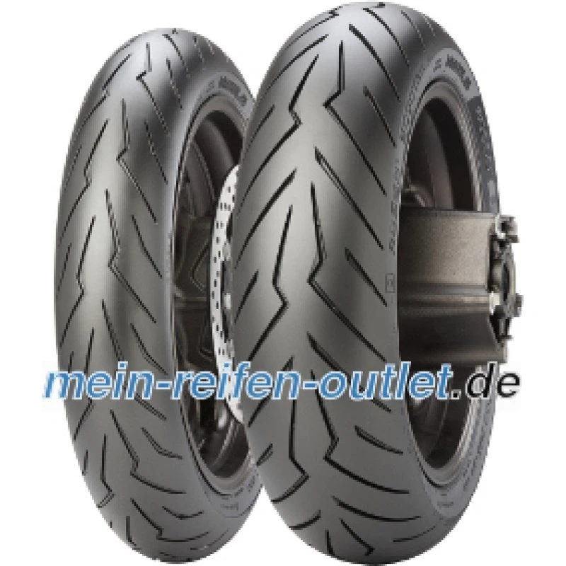 Pirelli Diablo Rosso Scooter 100/90-10 56J Vorderrad