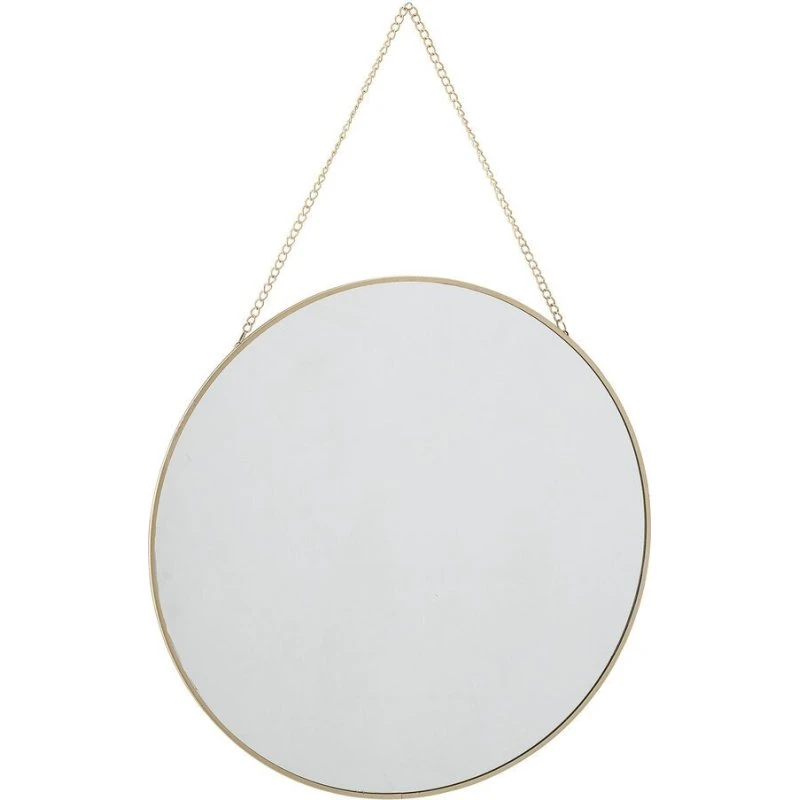 Bloomingville Spiegel Sibal Gold mit Kette