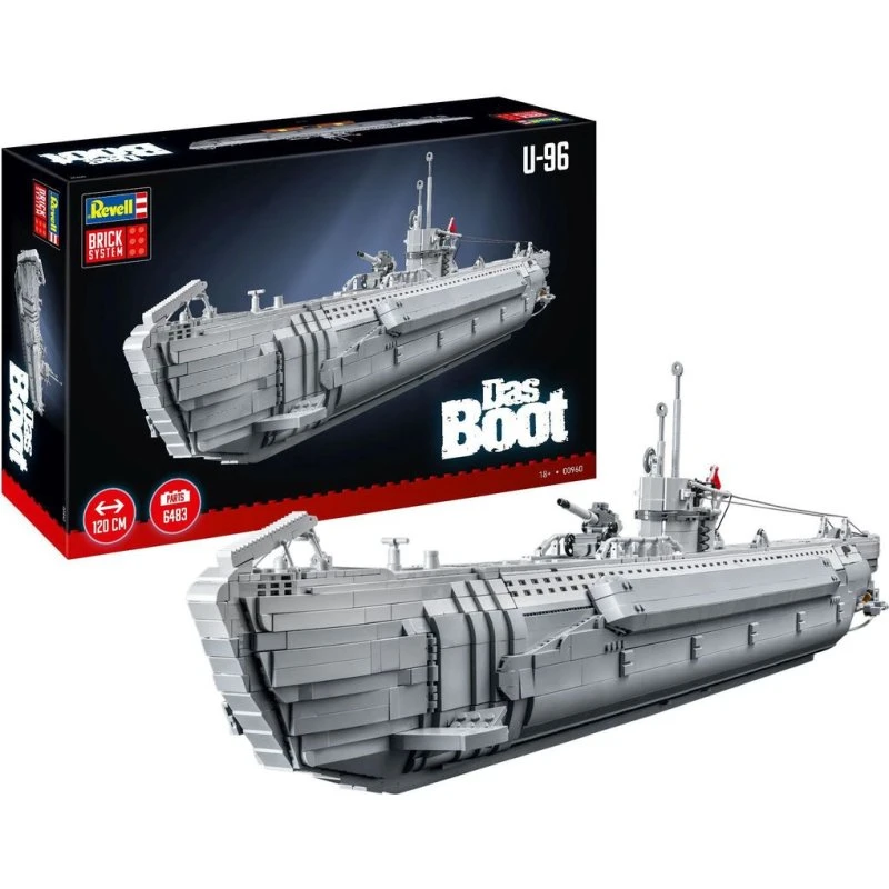 Revell Brick System U-Boot 'Das Boot' Klemmbaustein-Set