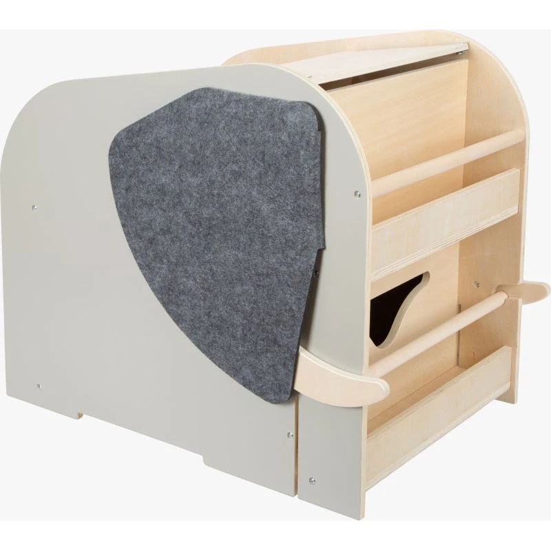 Small Foot Spielzeugbox Elefant mit Sitz & Rollen - Wildlife Holz