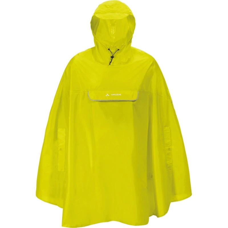 VAUDE Valdipino Regenponcho Unisex - Gelb
