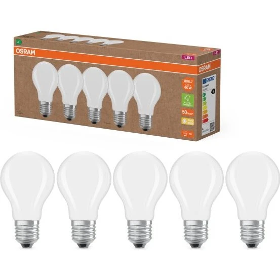 OSRAM LED E27 3,8 W 2700 K 806 lm