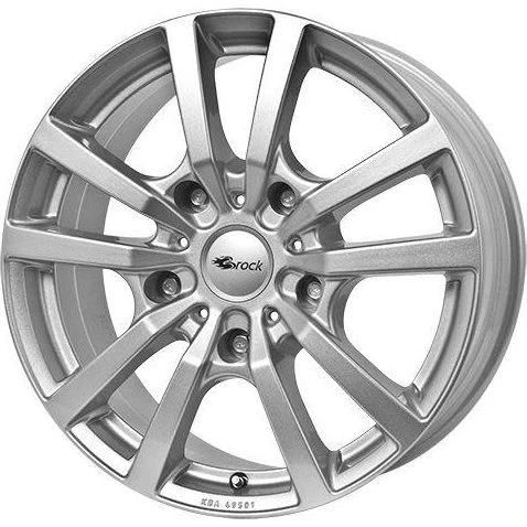 RC-DESIGN RC25T Felge 6.5Jx16 5x114.3 ET47 Kristallsilber