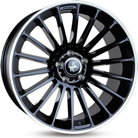 KESKIN KT15 SPEED Felge 7.0Jx17 5x112 ET38 Black Lip Polished