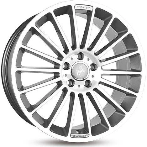 KESKIN KT15 SPEED Felge 7Jx17 5x112 ET38 Palladium Front Polished