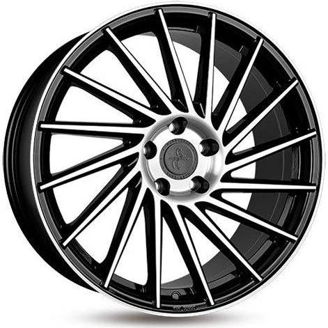 KESKIN KT17 Hurricane Felge 8.5Jx19 5x112 ET45 Schwarz Poliert