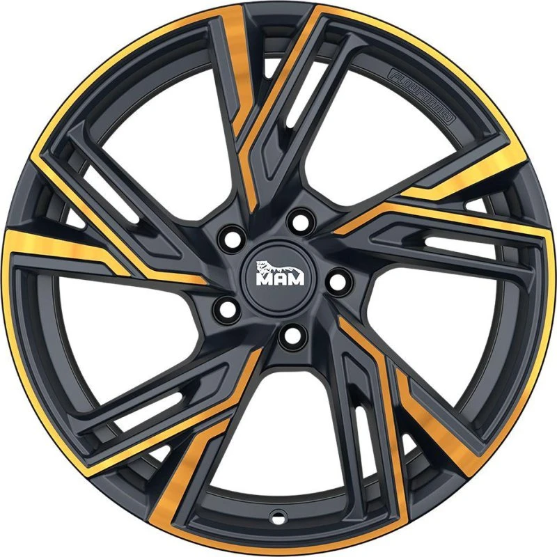MAM Wheels MAM RS5 Felge 8.5Jx20 Matt Schwarz/Copper 5x114.3