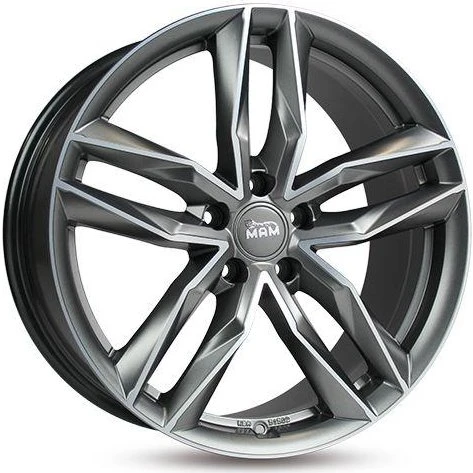 MAM Wheels MAM RS3 Matt Palladium 8.5Jx19 5x112 ET30