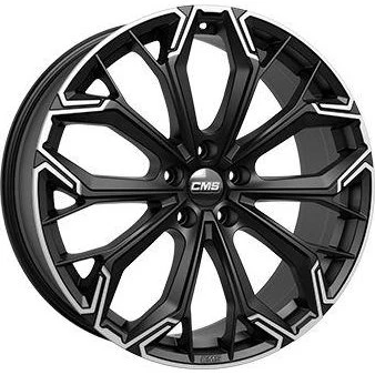 CMS C37-PDMB Felge 19 Zoll 8.0Jx19 5x114.3 ET45 Diamant Schwarz