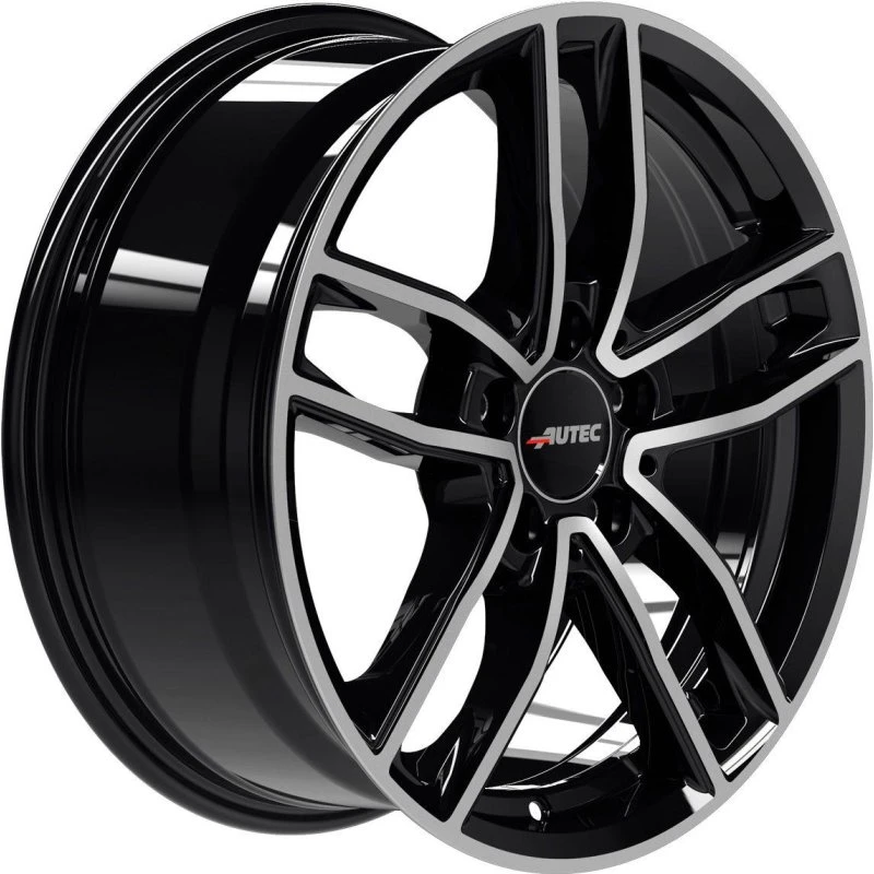 AUTEC TYP MC - MERCADOR schwarz poliert 7.5Jx17 5x112 ET40