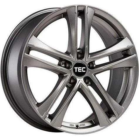 TEC-SPEEDWHEELS AS4 Felge Gunmetal 7.5Jx17 5x114.3 ET45