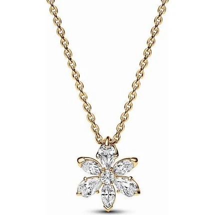 Pandora 362387C01-45 Funkelnder Herbarium Cluster Anhänger in Gelbgold