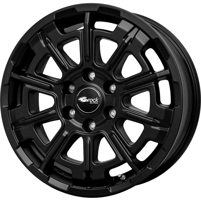 BROCK B45-6L Felge 7.5Jx18 Satin Black Matt 6x120 ET48