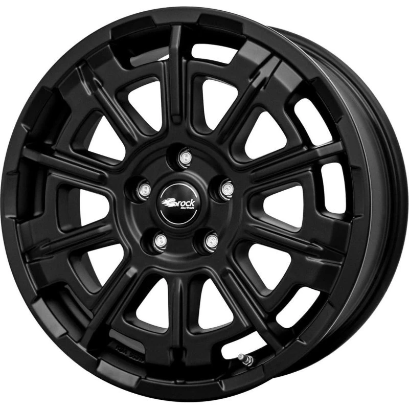 BROCK B45-5L Felge 17 Zoll Satin Black Matt 5x120 ET47
