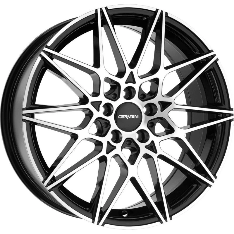 CARMANI 18 Knut Felge - Black Polish, 8.0Jx19, 5x112, ET27