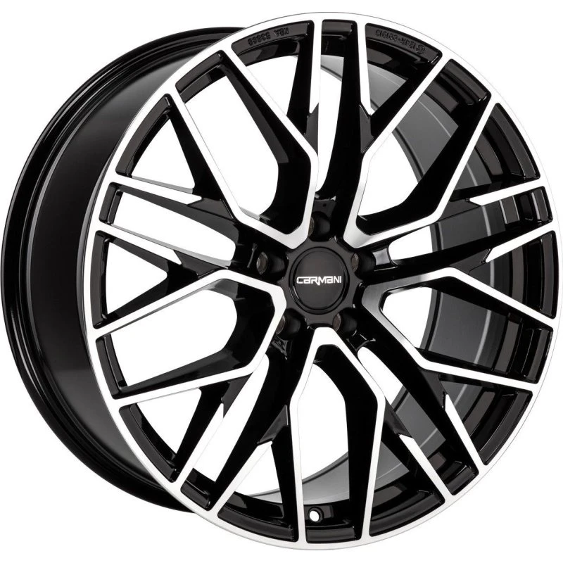 CARMANI CA 20 Ludwig Felge 19 Zoll 8.5J 5x112 ET45 Black Polish