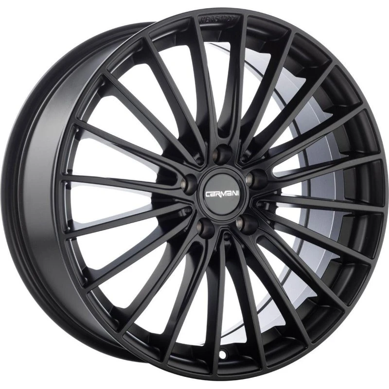 CARMANI 24 Karl Felge 19 Zoll 9.0Jx19 5x112 ET49 Schwarz Matt
