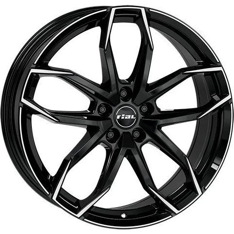 RIAL LUCCA Felgen 6.5Jx16 4x100 ET46 Diamantschwarz