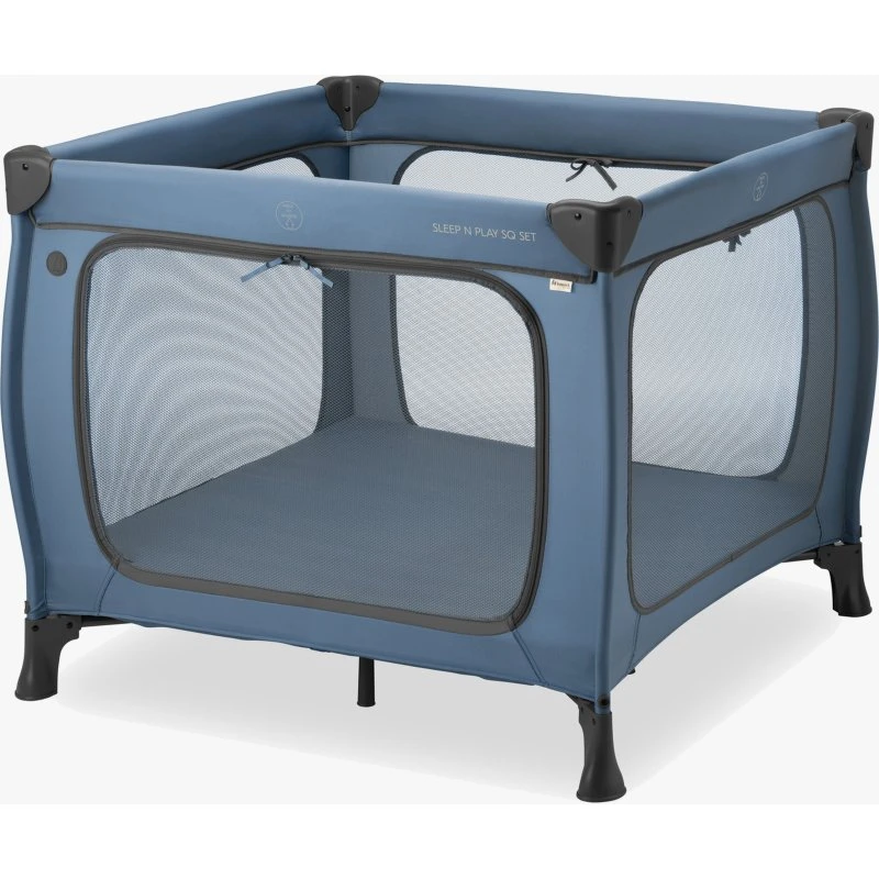 Hauck Reisebett Sleep N Play SQ Set mit Matratze, Dark Blue