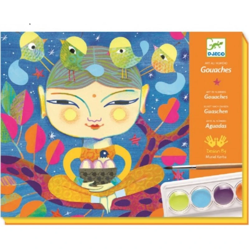 Djeco DJ08964 Zeichnen: Indien