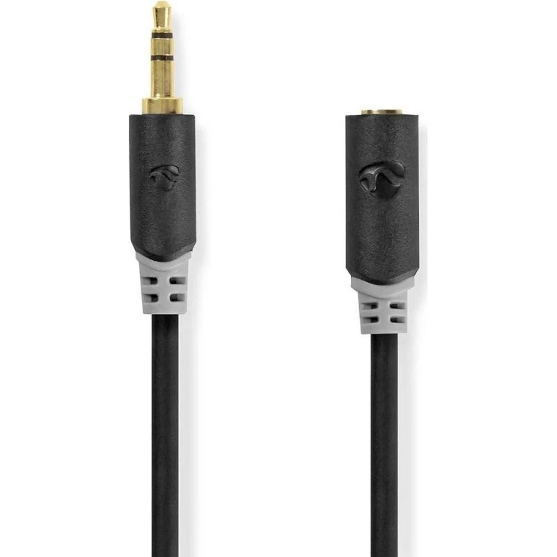 Nedis Stereo-Audiokabel 5 m 3,5 mm anthrazit