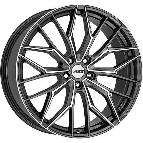 AEZ PORTO DARK Felge 8.0Jx20 5x112 ET46 gunmetal/front-polished