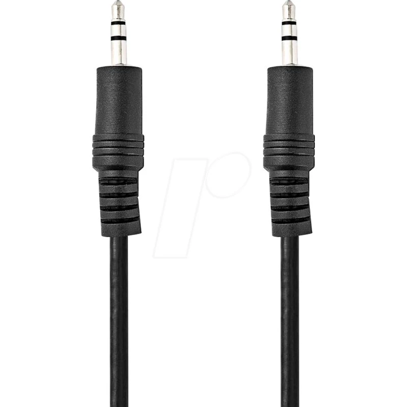 Nedis CAGL22000BK50 3,5 mm Stereo-Audiokabel 5 m schwarz