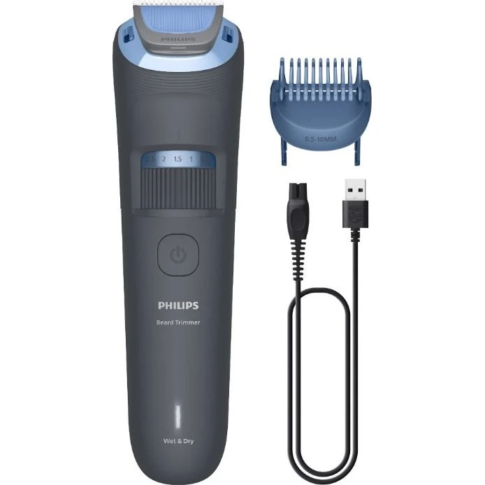 Philips BT3617/15 Series 3000 Bart- und Haarschneider (dunkelblau)