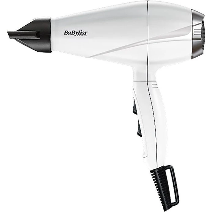 BaByliss Speed Pro 2000W Haartrockner Weiß/Schwarz
