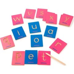 TOYS FOR LIFE Fühl die Buchstaben – Holz-Lernspiel ab 3 Jahre