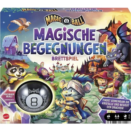 Mattel Games HPJ69 Magische Begegnungen - Kooperatives Familienbrettspiel