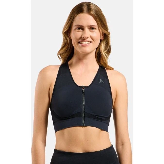 Odlo Seamless High Sports Bra Schwarz Damen Gr. M