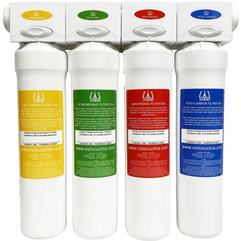 VIZIO VZFILT0400 4-Stufen-Hauswasserfilter