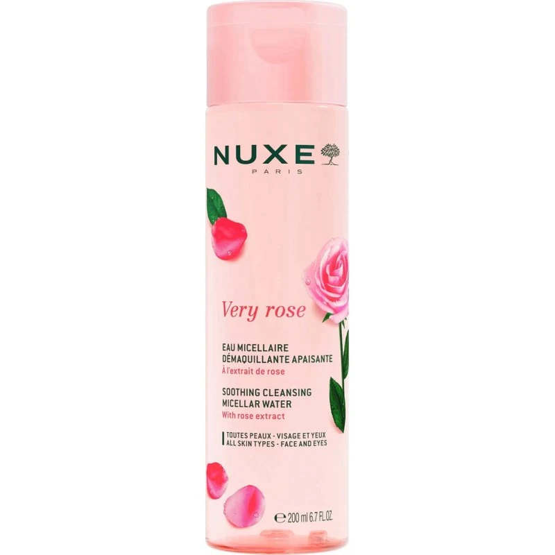 Nuxe Very Rose 3-in-1 Beruhigendes Mizellenwasser, 200 ml