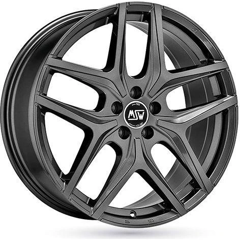 MSW 40 Felge 8.0Jx18 5x108 ET48 Gloss Gun Metal